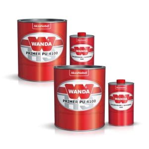 Kit 2 Primer PU 4100 Endurecedor 3093 900ml Wanda Catarina