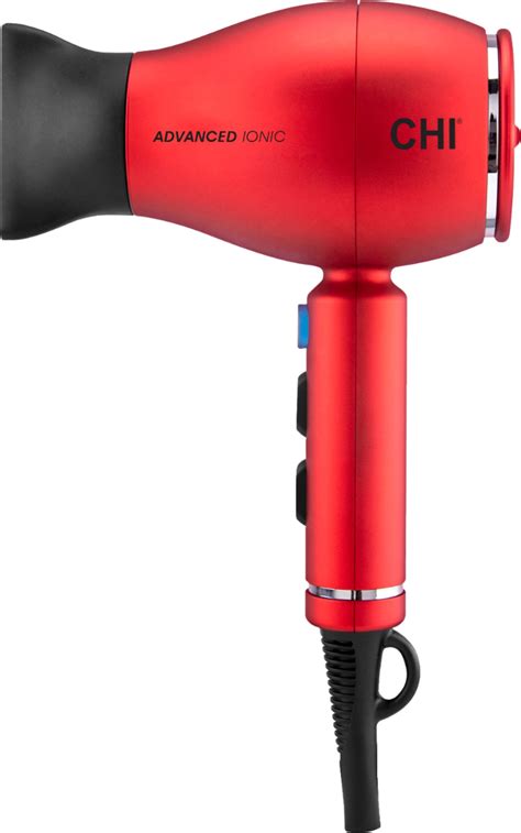 Best Buy Chi 1875 Series Advanced Ionic Ca2312 Ceramic Hair Dryer Ruby Red Ca2312