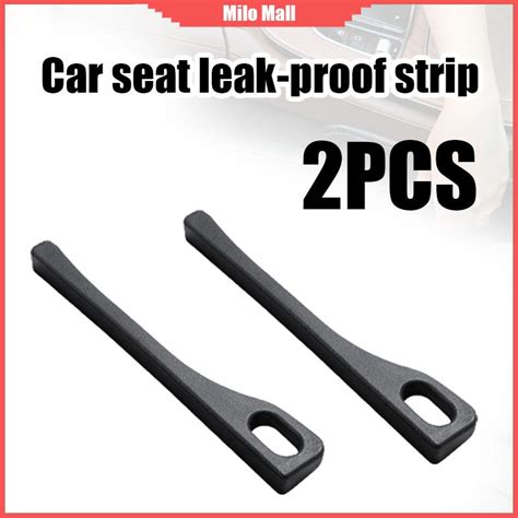 2pcs Car Seat Leak Proof Strip Seat Gaps Filler Side Seam Plug Strip