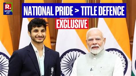 Vidit Gujrathi Reveals Why Meeting PM Narendra Modi Took Precedence