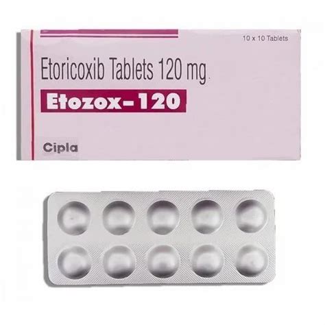 120mg Etoricoxib Tablets At Rs 300box Etoricoxib Tablet In Nagpur