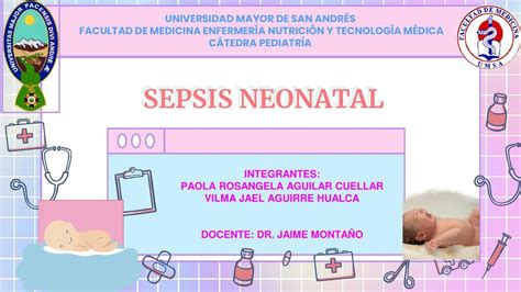 Sepsis Neonatal MEDICINA EN CORTO UDocz