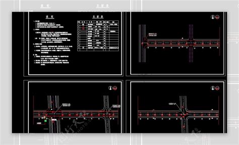 全套路灯施工图设计cad图片素材 编号08440171 图行天下