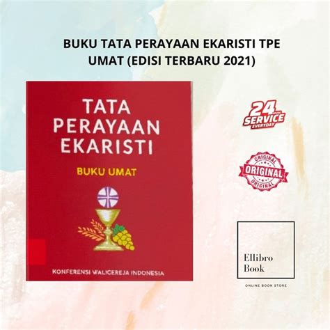 Jual Buku Tata Perayaan Ekaristi Tpe Umat Edisi Terbaru Shopee