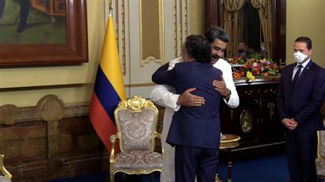 El Embajador De Colombia En Venezuela Presenta Las Credenciales Ante Nicolás Maduro