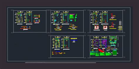 Plan De La Casa Zip En Autocad Librer A Cad