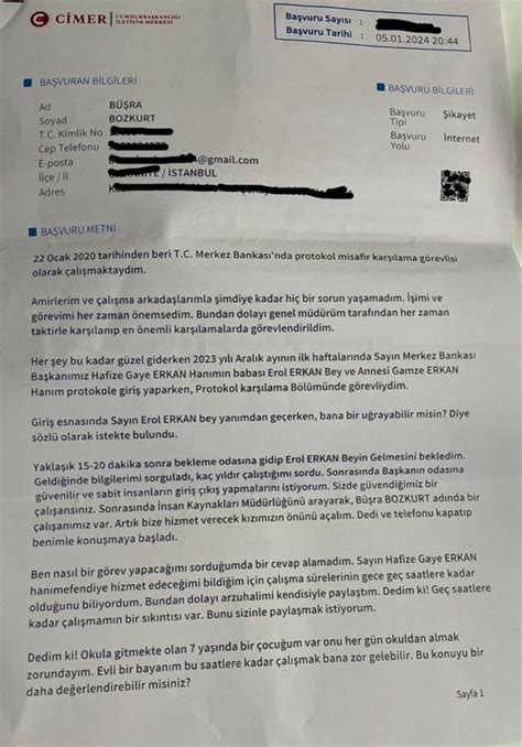 Merkez Bankas Al An Hafize Gaye Erkan N Babas Taraf Ndan I Ten