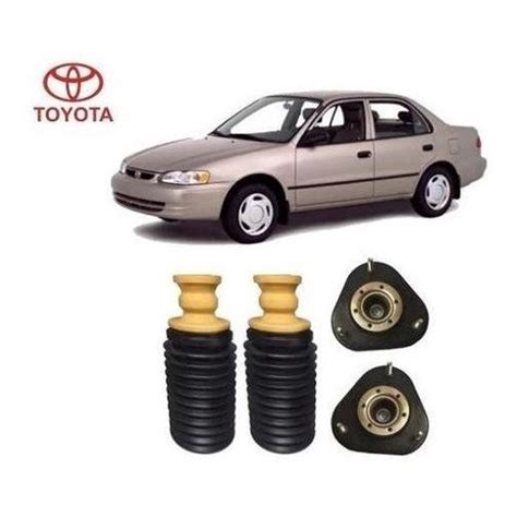 2 Kit Batente Coxim Amortecedor Dianteiro Corolla 1998 1999 2000 2001