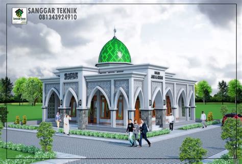 minimalist modern mosque design