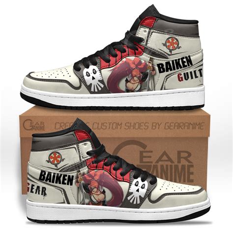 Baiken Aj1 Sneakers Custom Guilty Gear Pr 188745 Theen Style