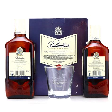 Ballantines Finest Scotch Whisky T Pack And 50cl Whisky Auctioneer