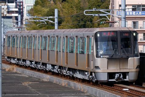 2nd Train 【横市交】グリーンライン10000形10121f川和出場試運転の写真 Topicphotoid53822