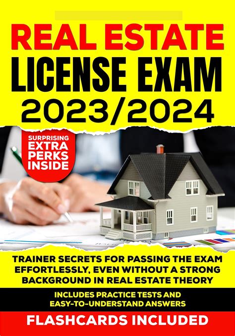 Real Estate License Exams Trainer Secrets For Passing The