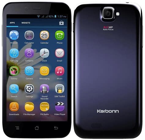 Karbonn Titanium S5i With 5 Inch Display Dual Core Processor Listed Online