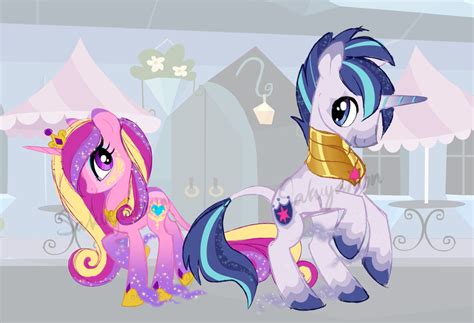 3190100 Safe Artist Sakuyamon Princess Cadance Shining Armor