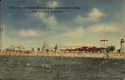 Pontchartrain Beach And Amusement Area New Orleans La