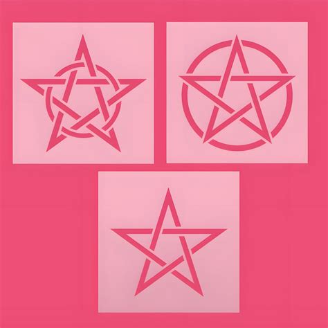 Wiccan Stencils Etsy