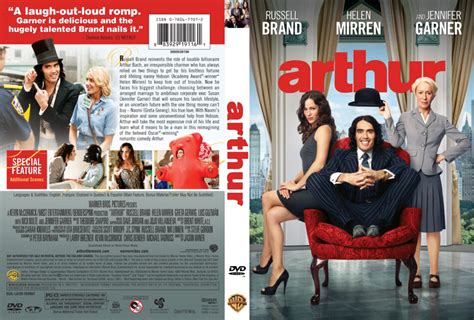 Arthur (2011) R1 - Movie DVD - CD label, DVD Cover, Front Cover