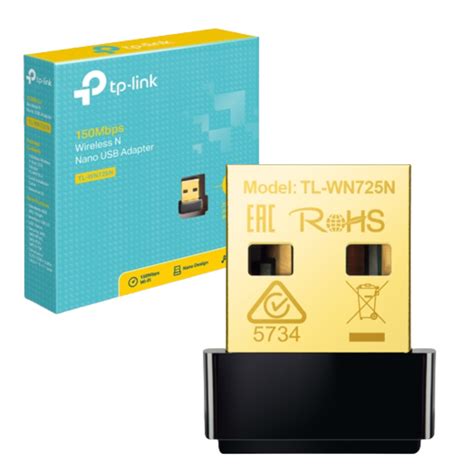 Adaptador De Red Wifi Mbps Tl Wn N Tp Link Black Nanotech Market