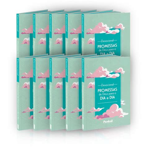 Devocional Promessas De Deus - Kit 50 Devocional | Promessas de Deus Para o Dia a Dia | Nuvens ...