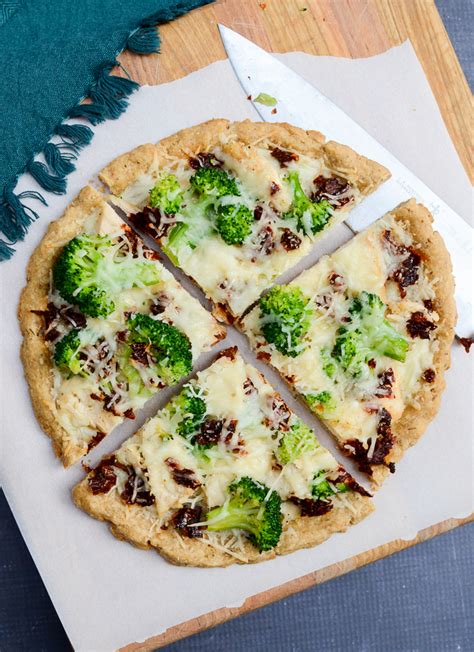 Broccoli Chicken Pizza With Sun Dried Tomatoes The Every Kitchen