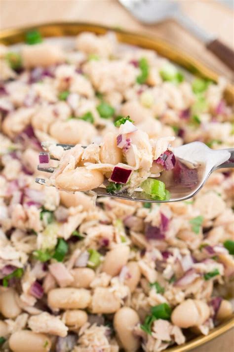 Tuna White Bean Salad Recipe Delicious Meets Healthy