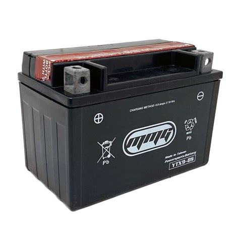 MMG Ytx9 Bs 12v ATV Battery Fits Arctic Cat E Ton Honda Hyosung