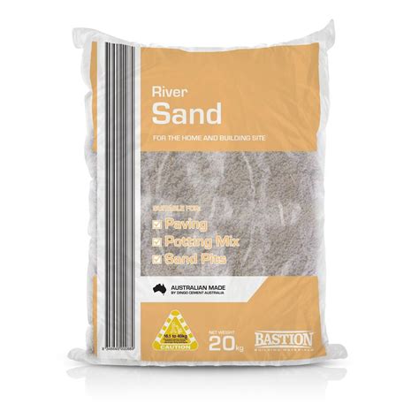 Bastion 20kg River Sand Bunnings Australia