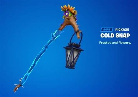 How To Get The Cold Snap Pickaxe In Fortnite