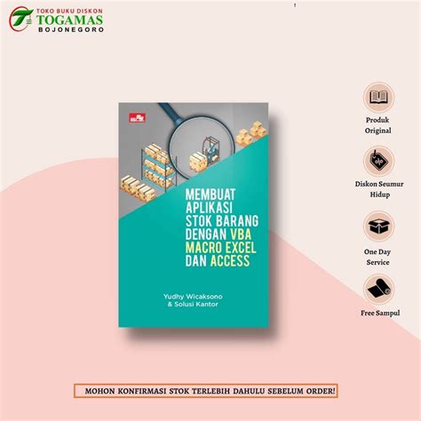 Jual Membuat Aplikasi Stok Barang Dengan Vba Macro Excel Dan Access