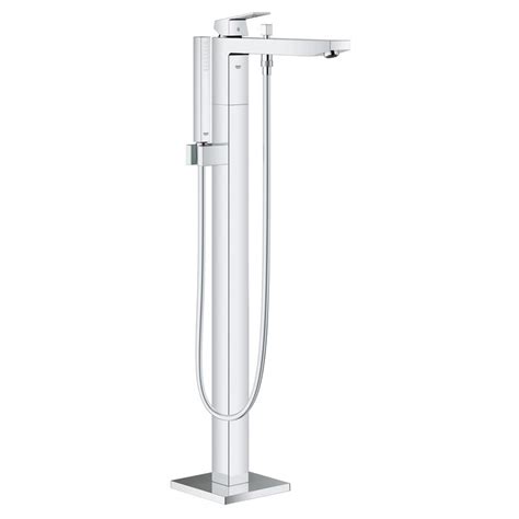 Grohe Eurocube Single Handle Floor Mounted Freestanding Tub Filler