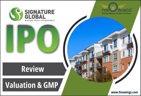 signatureglobal india ipo review valuation gmp