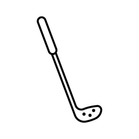 Icono De Golf Vector Premium