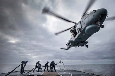 Merlin HIFR HMS Lancaster Navy Lookout