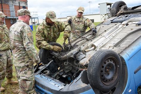 DVIDS Images 442d Vehicle Operations Flight Receives Rolled Vehicle