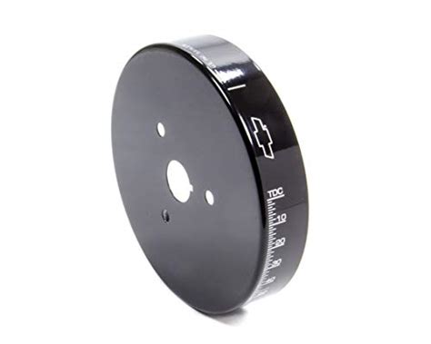 Proform Harmonic Balancer Cover Timing Marks Bowtie Logo Aluminum