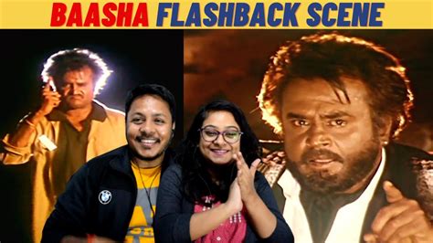 Baasha Flashback Scene Reaction Superstar Rajinikanth Thalaiva