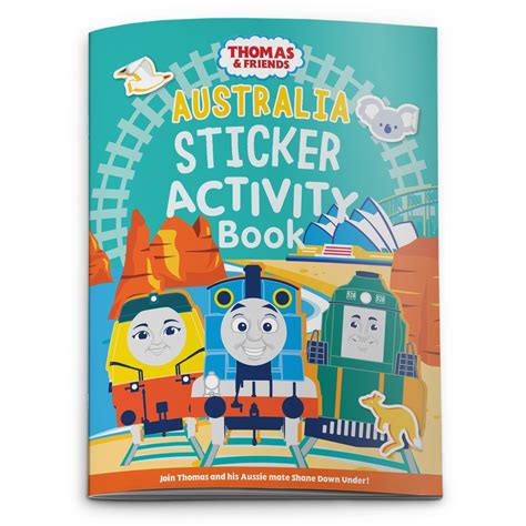 Thomas And Friends Australia Sticker Activity Book Big W