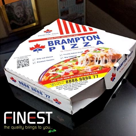 Customized Printed Pizza Boxes At ₹ 2 95 Piece Pizza Boxes In New