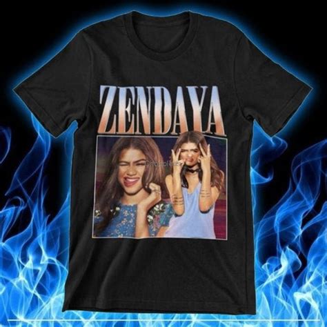 Hot Zendaya Shirt Hypebeast Vintage S Rap T Shirt Lazada Ph