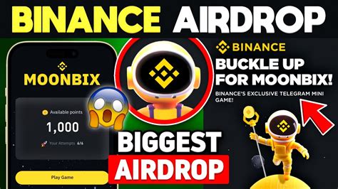 Claim Binance Airdrop By Playing Moonbix Binance Telegram