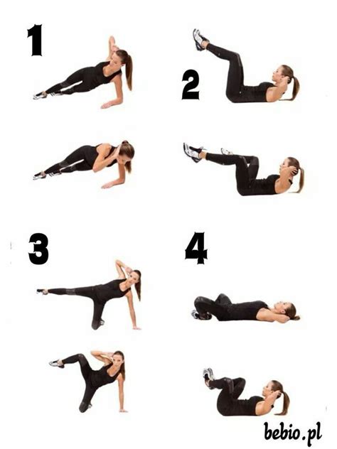 Boczki I Brzuch Workout Routine Fit Board Workouts Abs Workout