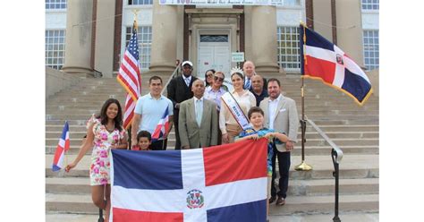 City Of Elizabeth Hosts Dominican Flag Raising At City Hall Elizabeth Nj News Tapinto