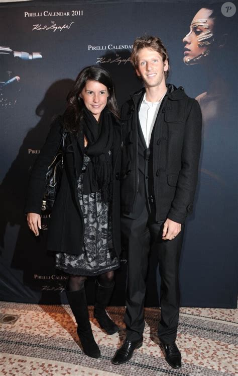 Photo Marion Joll S Et Romain Grosjean Lors De La Soir E De Lancement