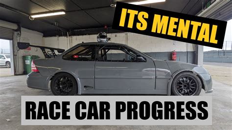 Race Car Progress Trackday Mondello Youtube