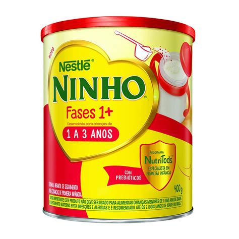 Formula Infantil 1 A 3 Anos - Fórmula infantil em pó 800g Nestlé Ninho Fases 1+ em lata - 1 a 3 anos ...