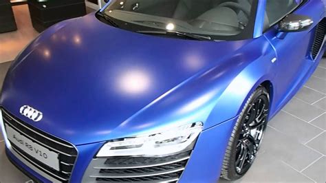 Matte Sepang Blue 2014 Audi R8 V10 Plus In Detail On Audi Forum