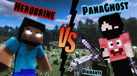 Me Enfrente A Herobrine En Un Pvp Youtube