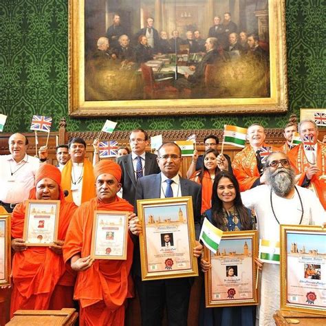 Spiritual Leader His Holiness Shri Rajrajeshwar Guruji Receiving Awards