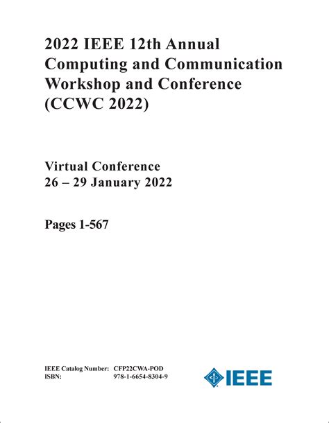 Computing And Communication Workshop And Conference Ieee Annual 12th